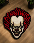 Pennywise the Clown Shaped Horror Rug